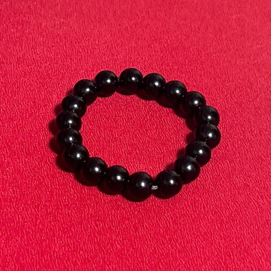 【揺るぎない守護】漆黒の護符ブレスレット 〜オニキス〜